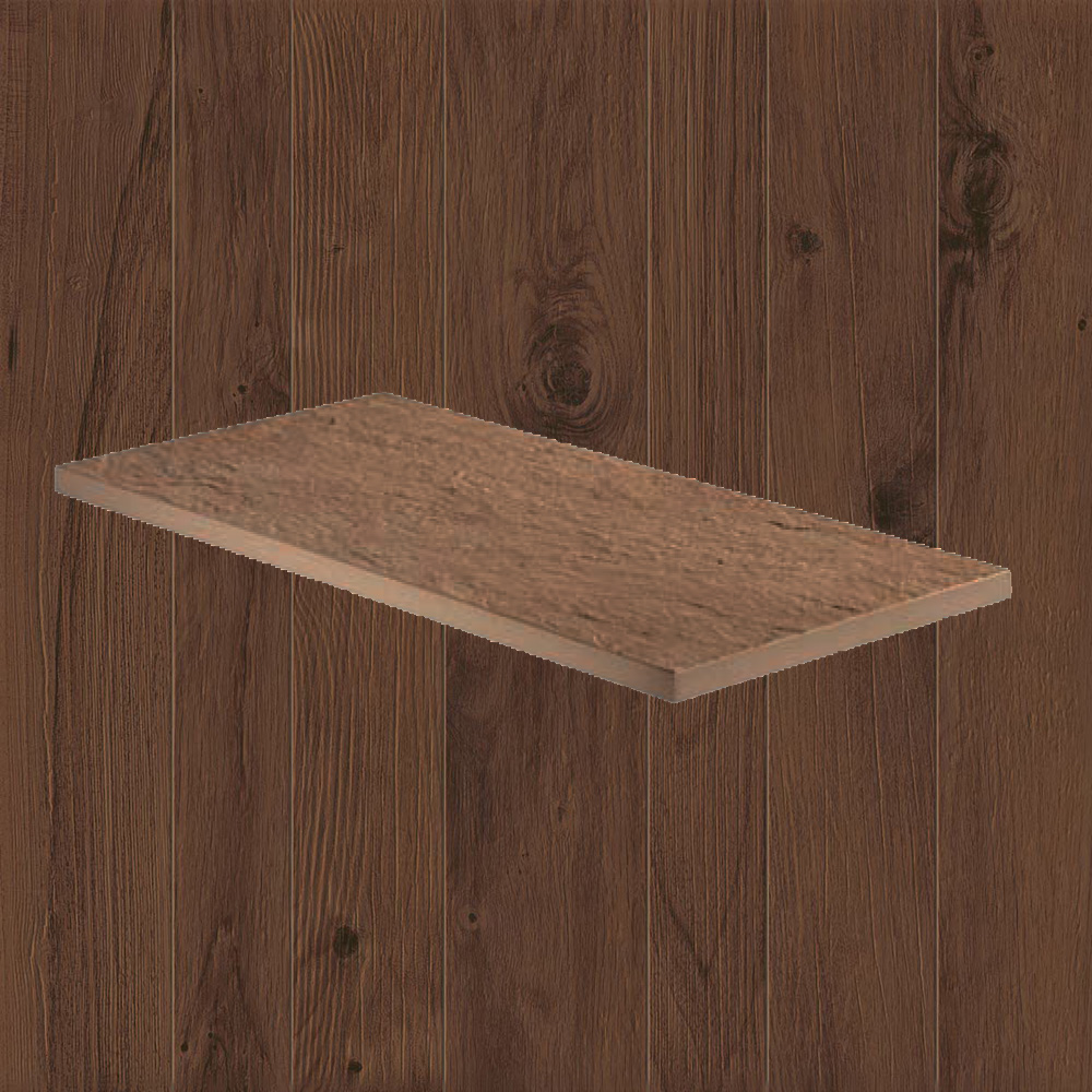 Тротуарная плитка Дерево Lastra. Спец. Элемент-Бортик Фрейм Оак \ Frame Oak Lineare 300х600х20мм