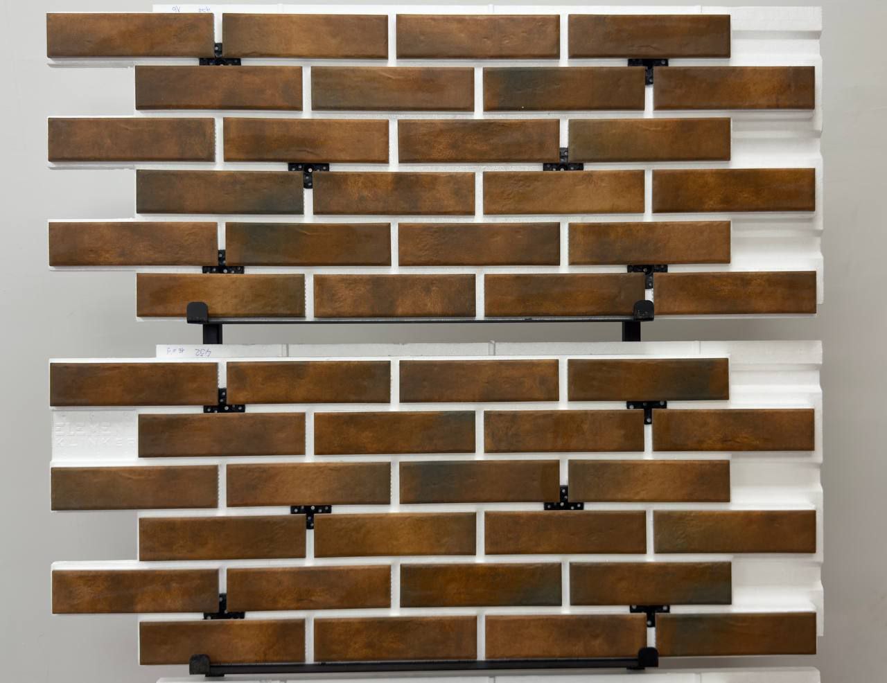 Retro Brick Chili фасадная термопанель из пенополистирола ППС 50 мм с клинкерной плиткой