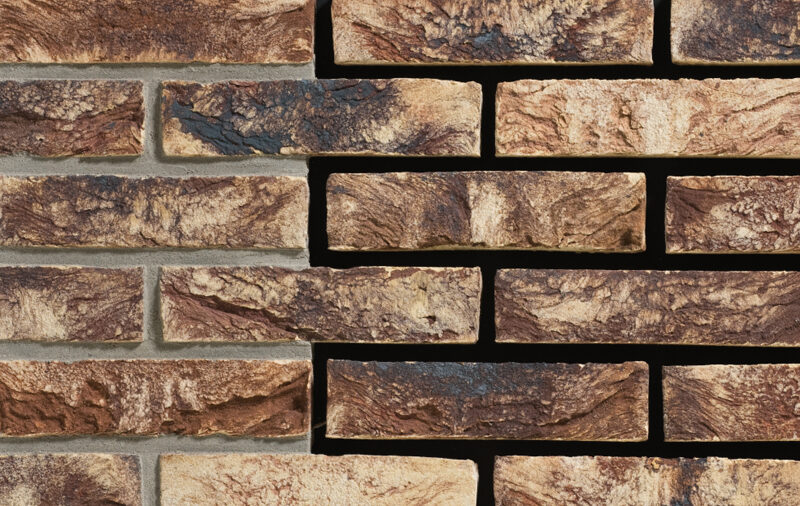 Ohrid WF 209х24х50 мм, Фасадная и Интерьерная Плитка ручной формовки под кирпич Engels baksteen