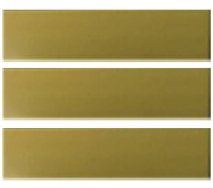 №10 Глазурованная Фасадная плитка Клинкерная облицовочная под кирпич 283х84х13,5 мм цвет желтый светло-зеленый RAL