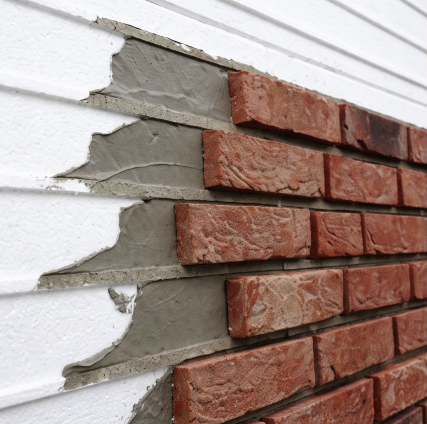 Фасадная панель утепления ППС 50 мм с направляющими под клинкерную плитку RF, размер 540х1000х50 мм