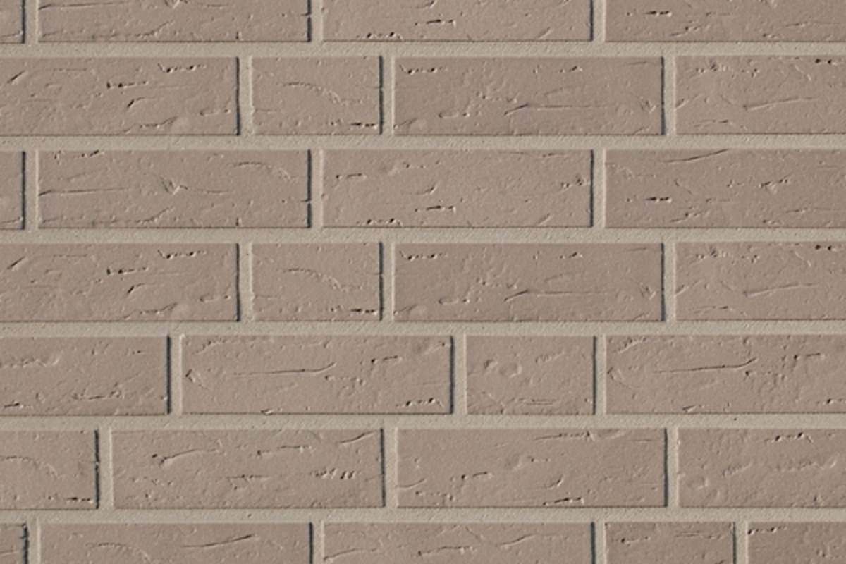 Objekta Grau genarbt 240*71*10 мм, Клинкерная фасадная плитка облицовочная под кирпич ABCklinker