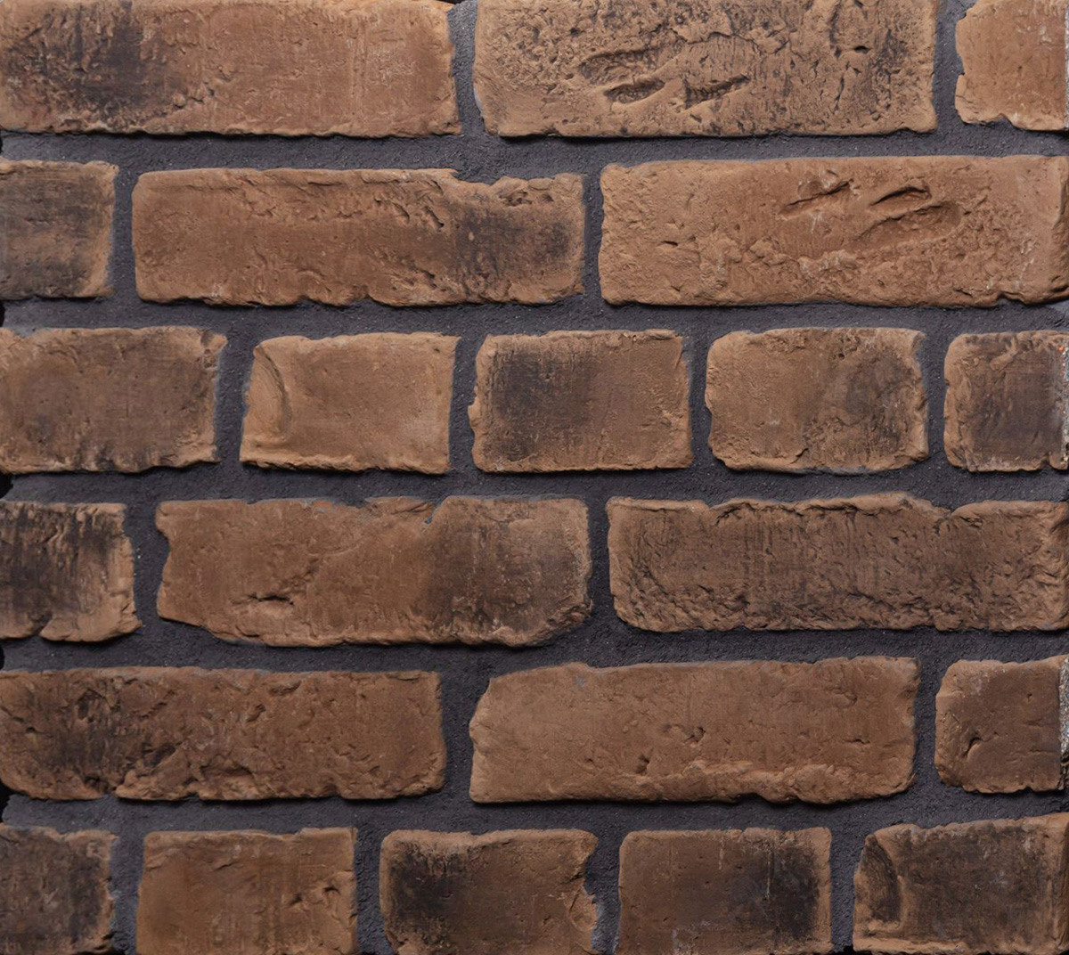 5 Скандинавский кирпич 250-260*60-70*15 мм, декоративный камень для фасада и интерьера Petra