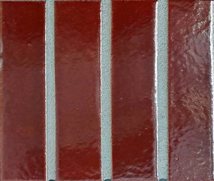 PRO-18-3 Глазурованная клинкерная фасадная плитка под кирпич ral 3032 240x71x10 мм