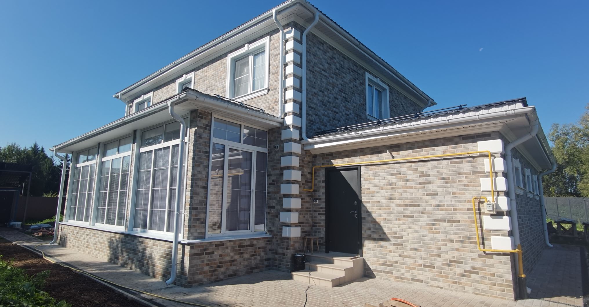 Loft Brick Pepper фасадная термопанель из пенополистирола ППС 50 мм с клинкерной плиткой