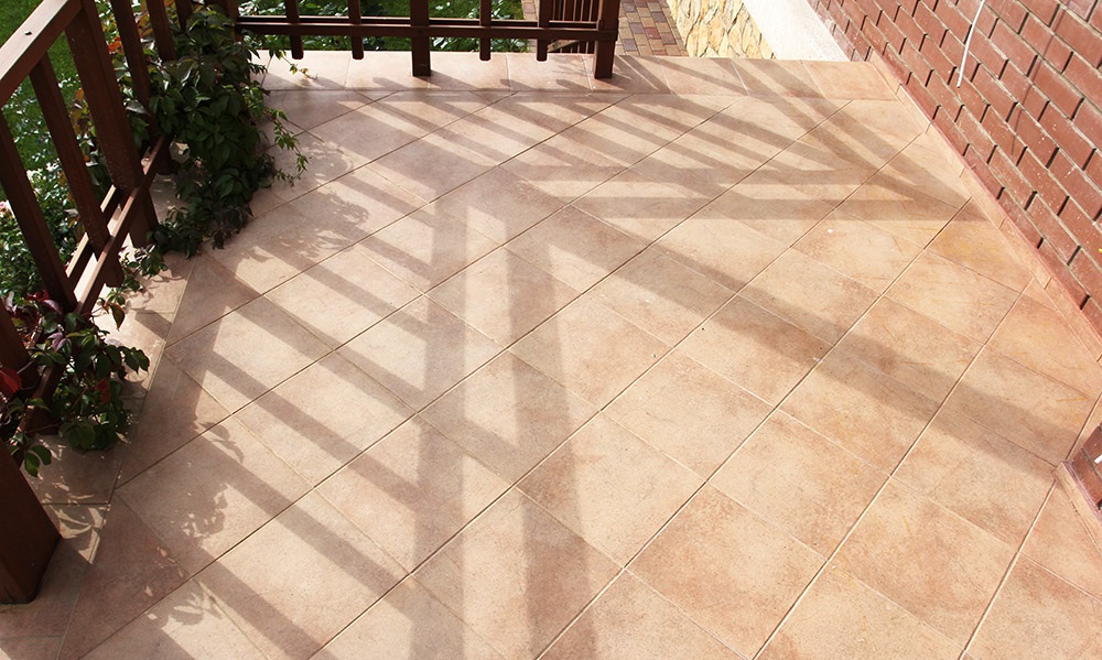 Клинкерная Плитка напольная противоскользящая Stroeher KERAPLATTE AERA 750 rubeo 294*294*10 мм