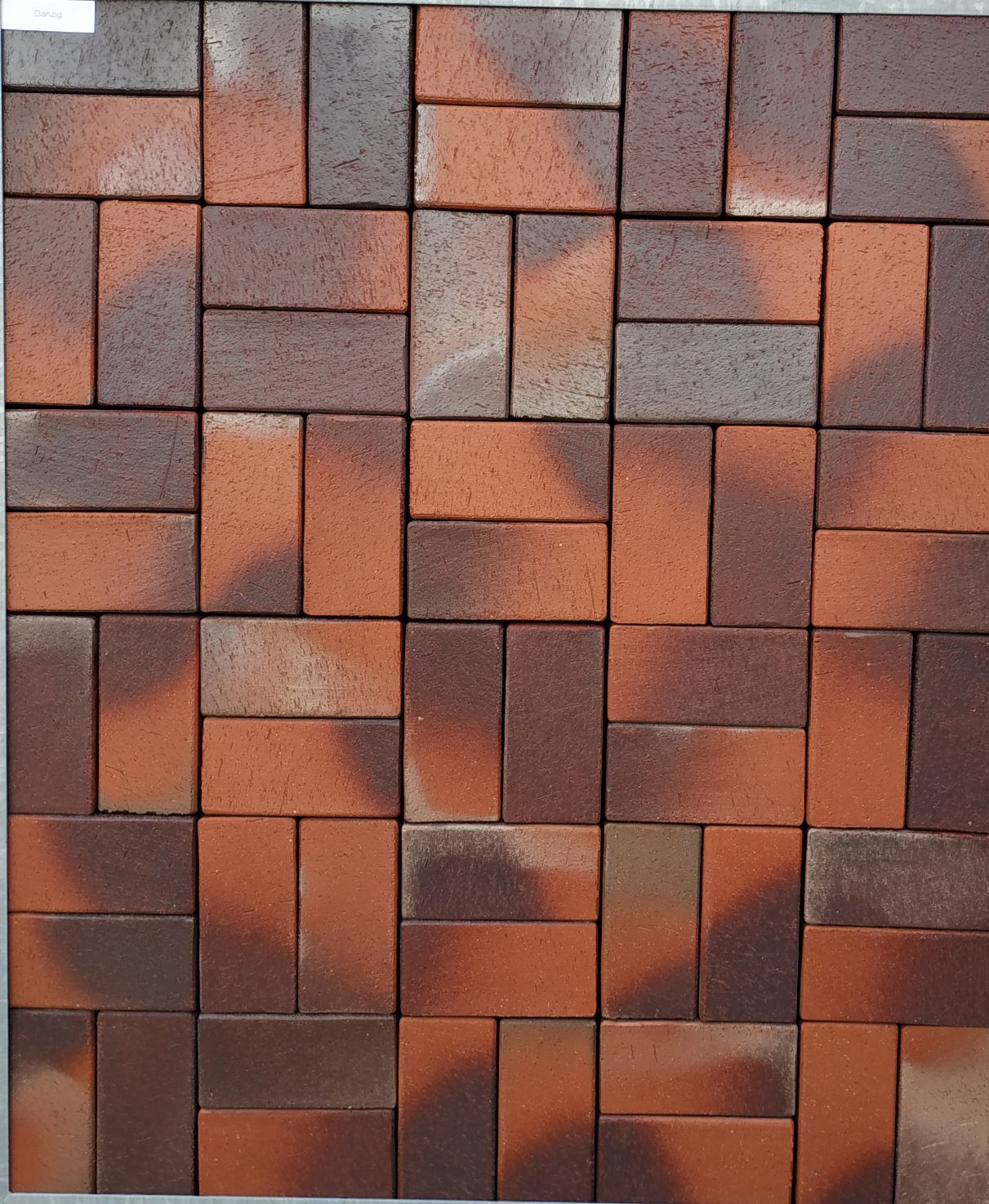Тротуарная плитка / брусчатка Клинкерная ABC Danzig (Данзиг), 200*100*40 мм