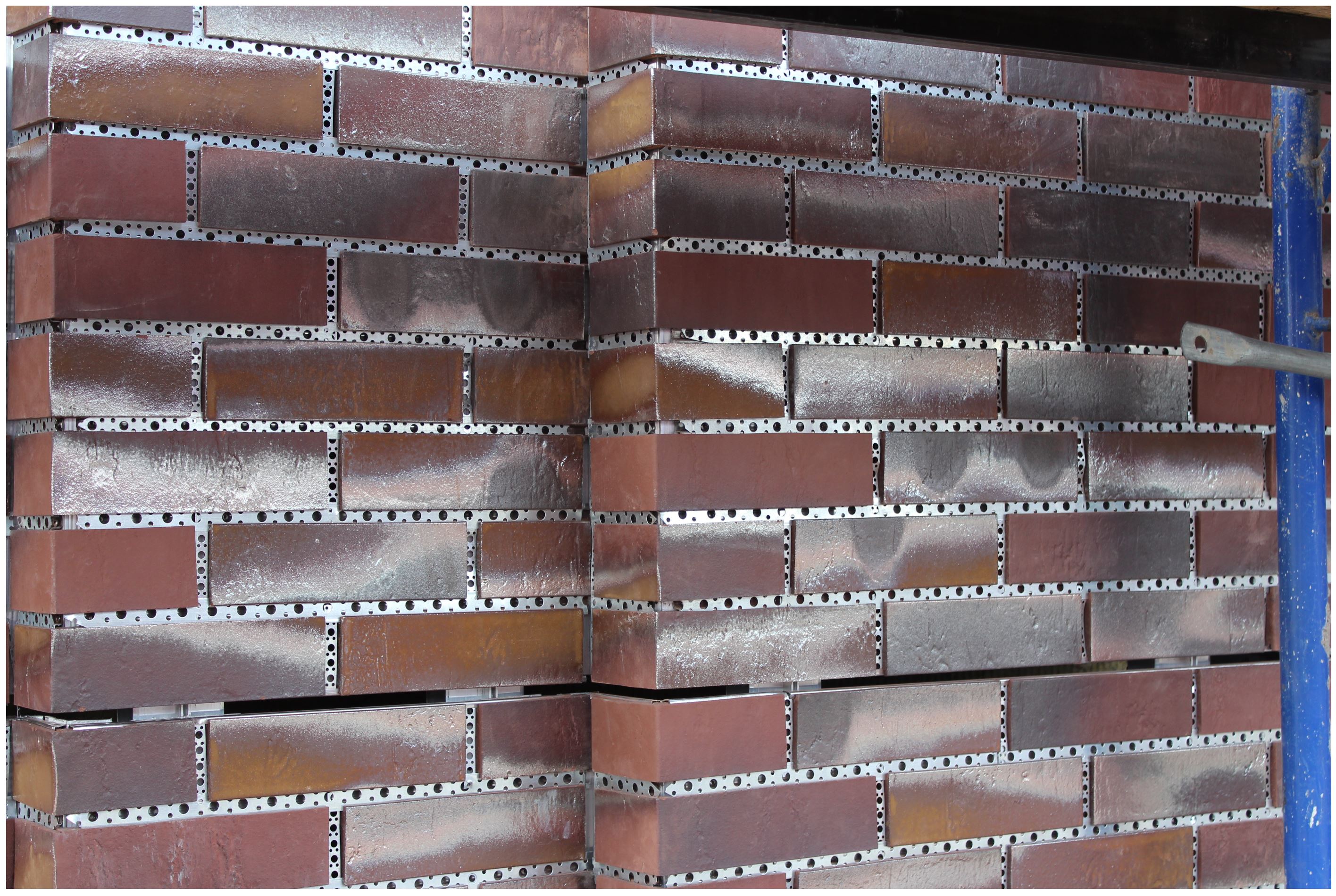 Клинкерная Плитка для Вентилируемых фасадов с расшивкой шва ABC №9009 240*71*14 мм