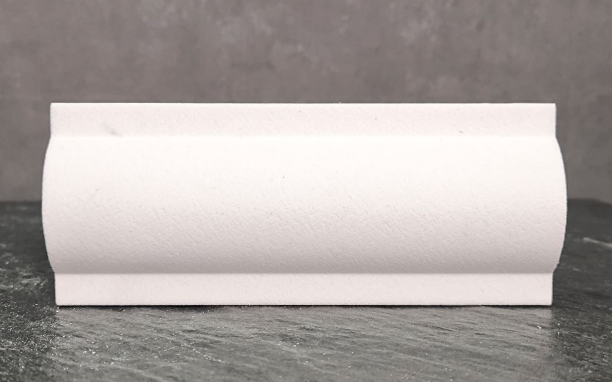 Молдинг для фасада - лепнина, декор из пенополистирола МВ-80/1 (МС-103) 80*30*2000 мм