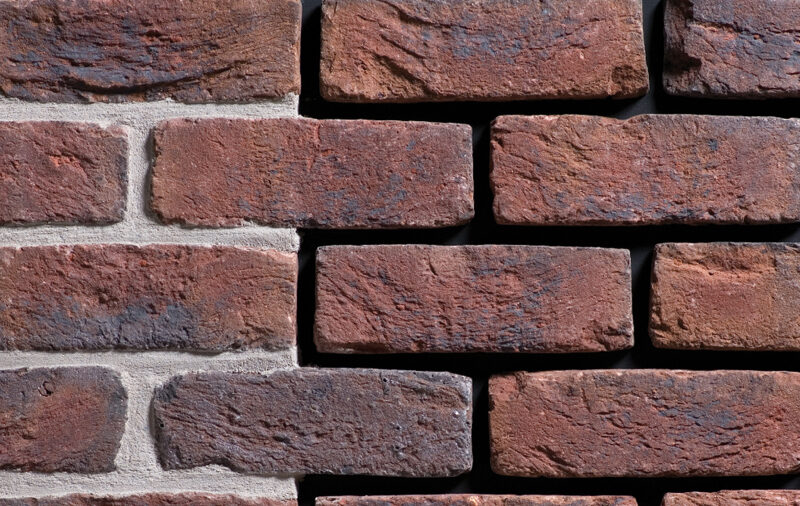 Pompeii antiek DF 214х24х65 мм, Фасадная и Интерьерная Плитка ручной формовки под кирпич Engels baksteen