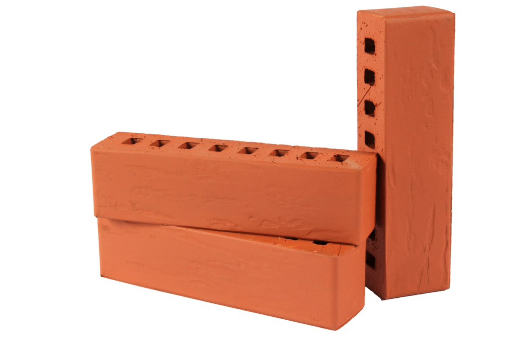 Кирпич клинкерный облицовочный красный, Lode VECAIS JANKA ретро, 250*60*65 мм