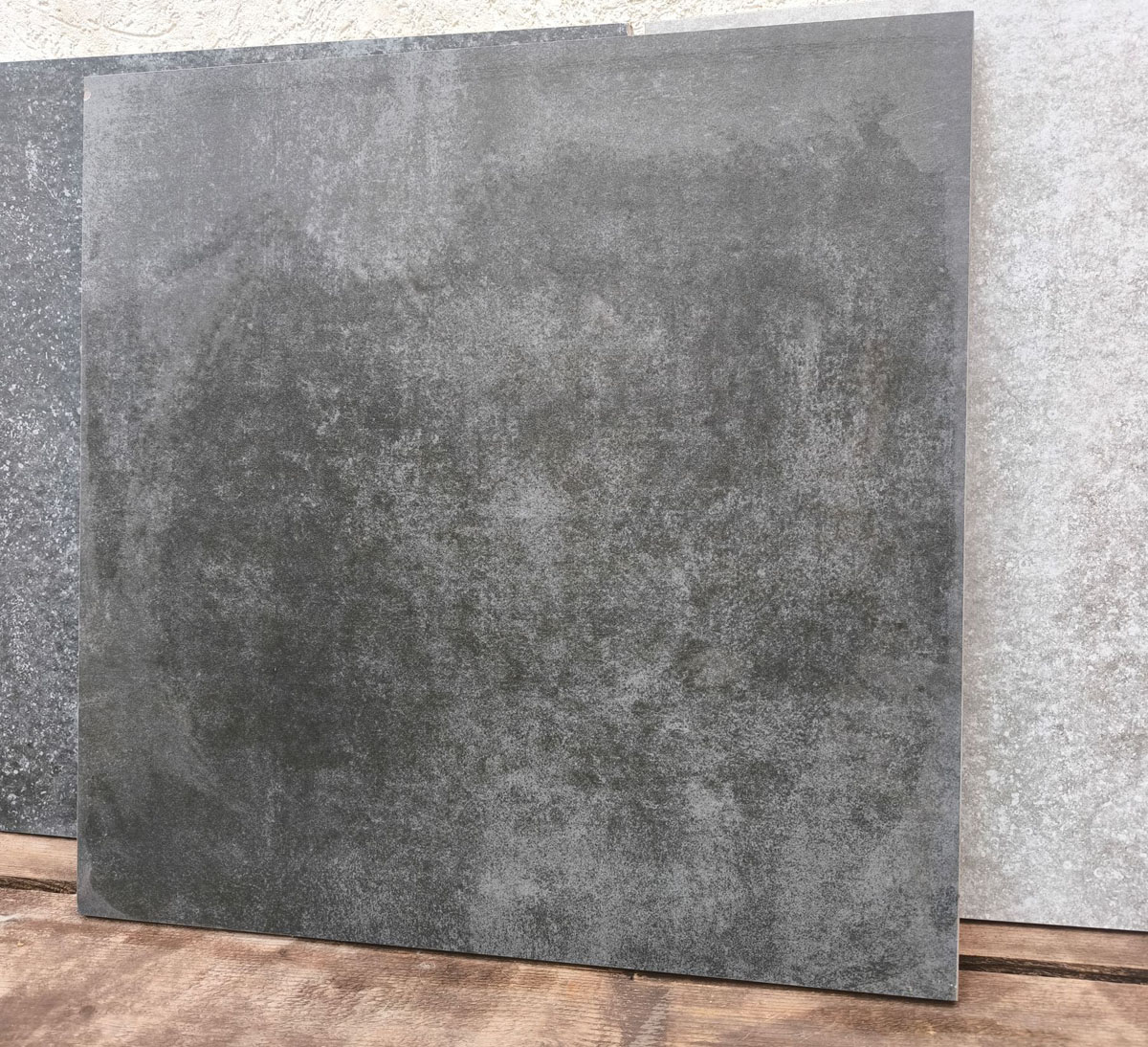 Moon Black 600x600x20 мм, тротуарная плитка уличная, противоскользящая, керамогранит OutdoorDesign