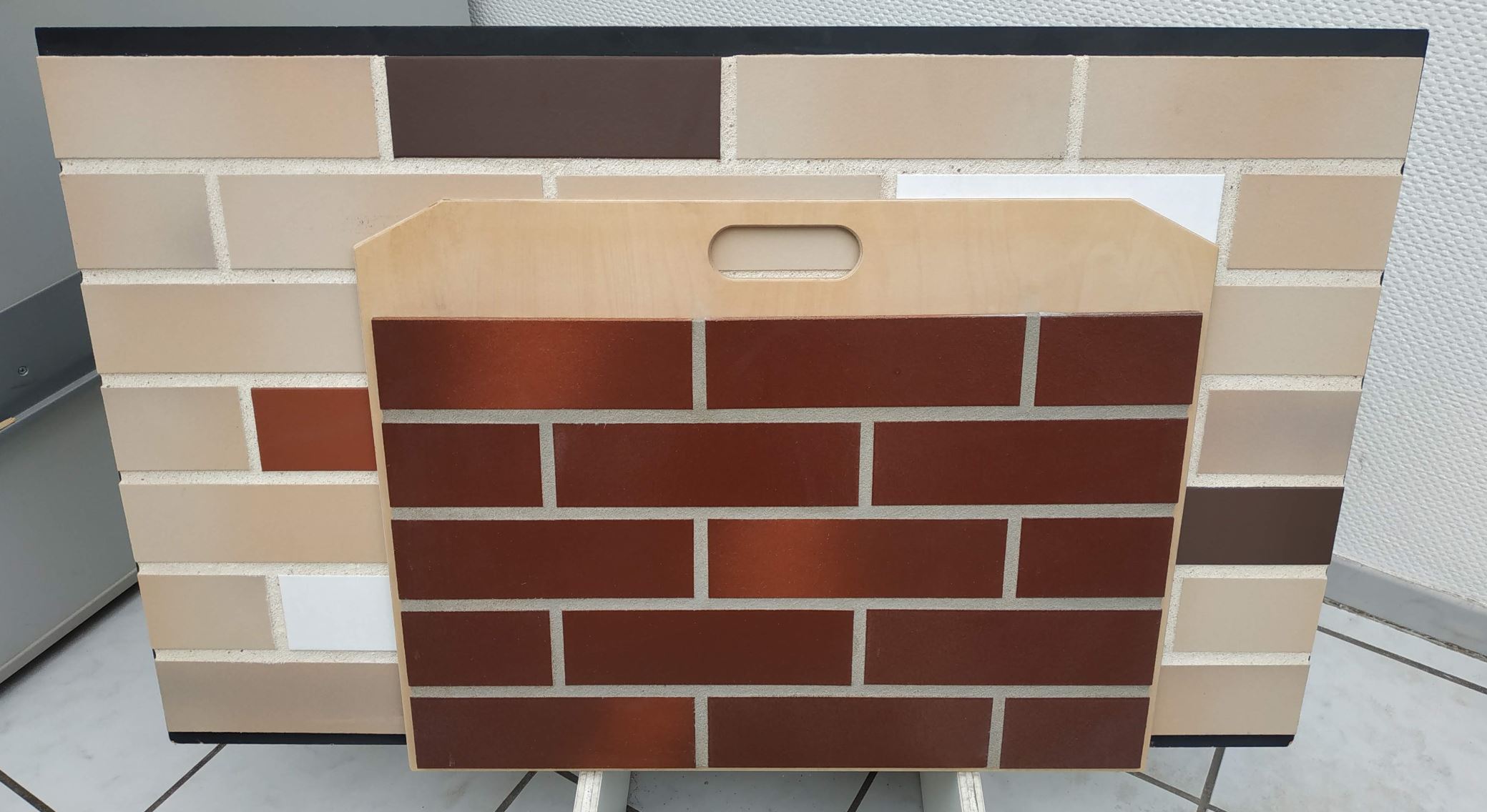 PRO-20-1 Клинкерная фасадная плитка под кирпич ral 8029 240x71x10 мм