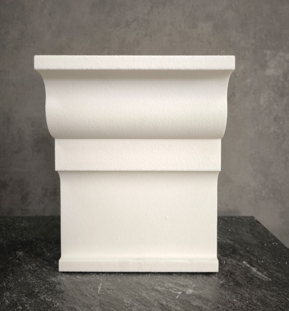 Молдинг для фасада - лепнина, декор из пенополистирола МВ-250/7 (МС-142) 250*105*2000 мм