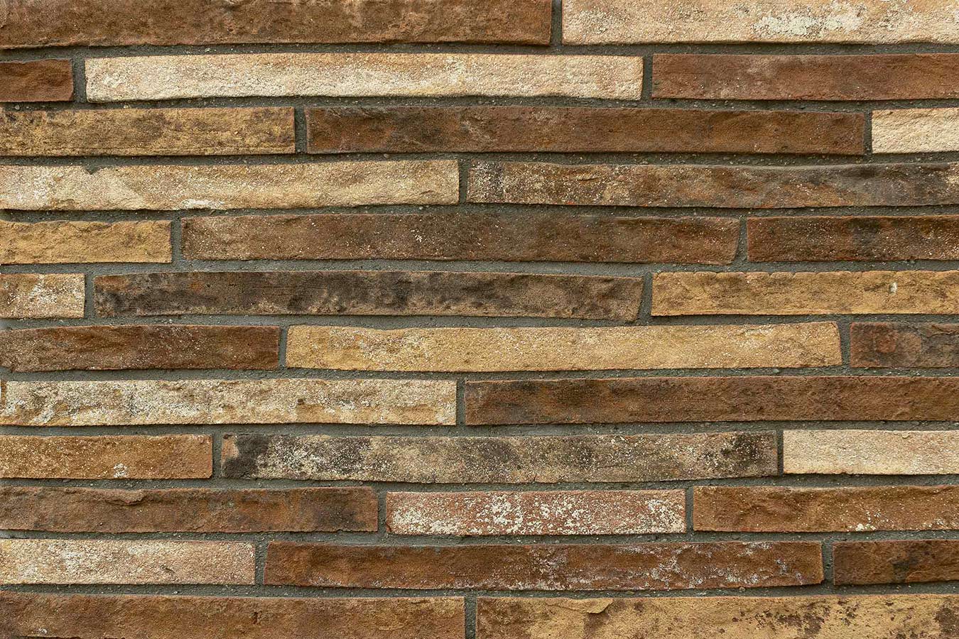 Донские Зори Романовъ LS030 475*85*40 мм, Ригельный Кирпич ручной формовки облицовочный