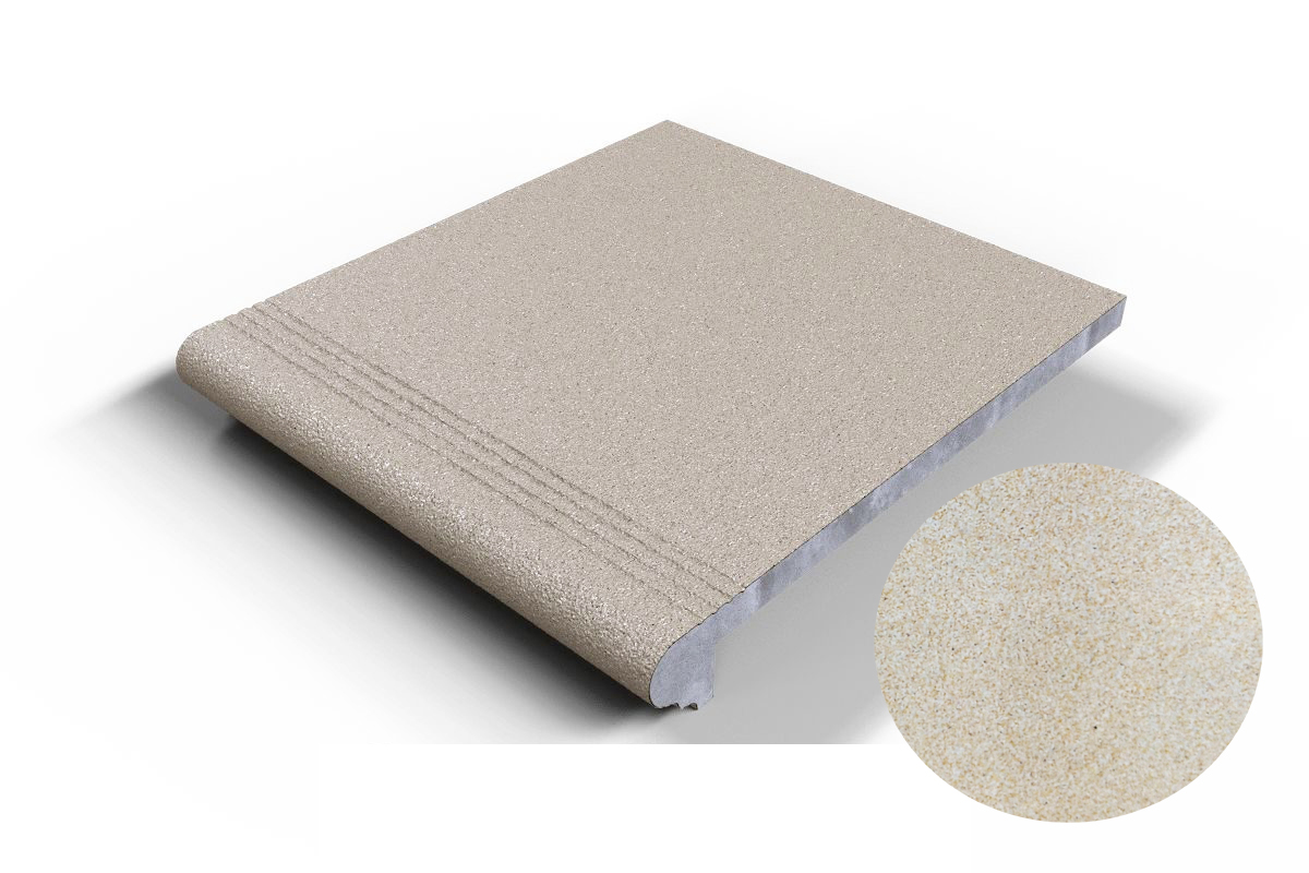 302 Ступень Флорентинер противоскользящая с насечками 