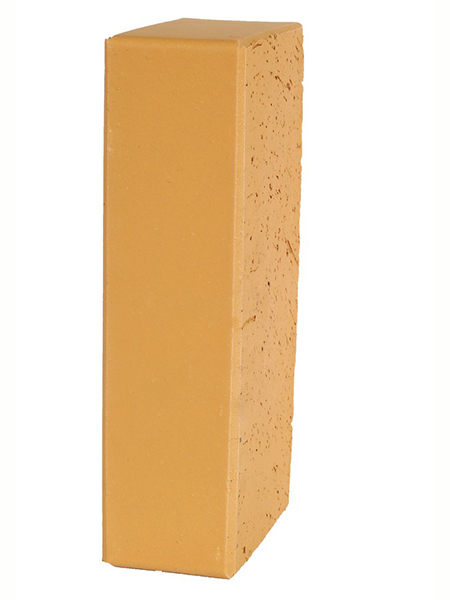 Lode DZINTRA гладкий, 250*85*65 мм, Печной Полнотелый Кирпич керамический темно-желтый