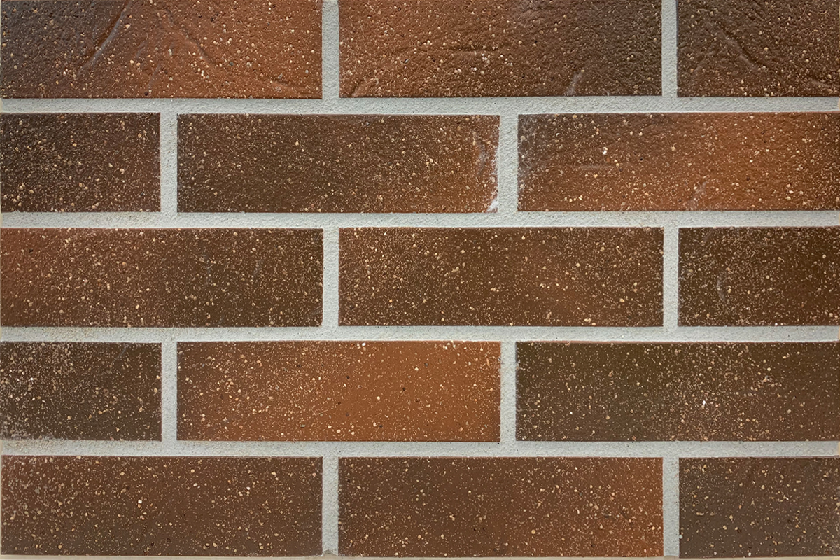 Rotbunt Struktur besandet, 240*71*8 мм Клинкерная фасадная плитка облицовочная под кирпич, ABCklinker