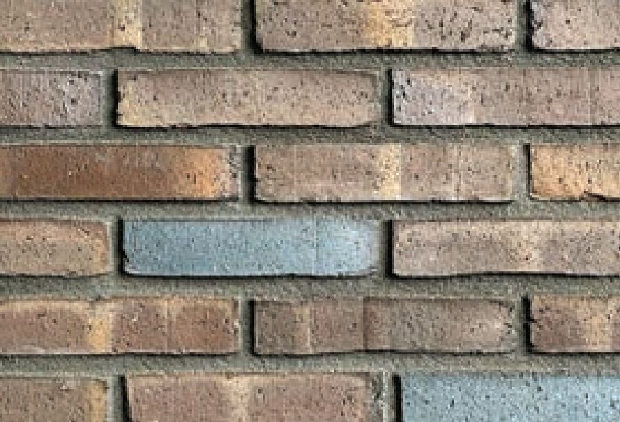 Gabbro Metallic WF 210х24х50 мм, Фасадная и Интерьерная Плитка ручной формовки под кирпич Engels baksteen