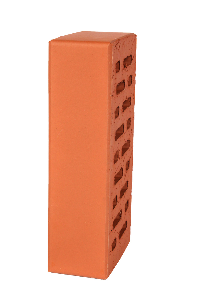 Lode Janka гладкий, 250*120*65 мм, Печной Кирпич керамический пустотелый, терракотовый, красный