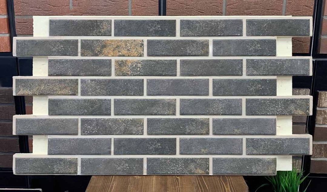 Metal Dark фасадная термопанель из пенополиуретана ППУ 65 мм