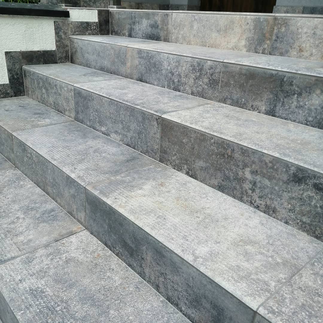 Клинкерная плитка Viano Grys 600*300*8,5 мм – для улицы, террасы, крыльца, лестницы, морозостойкая