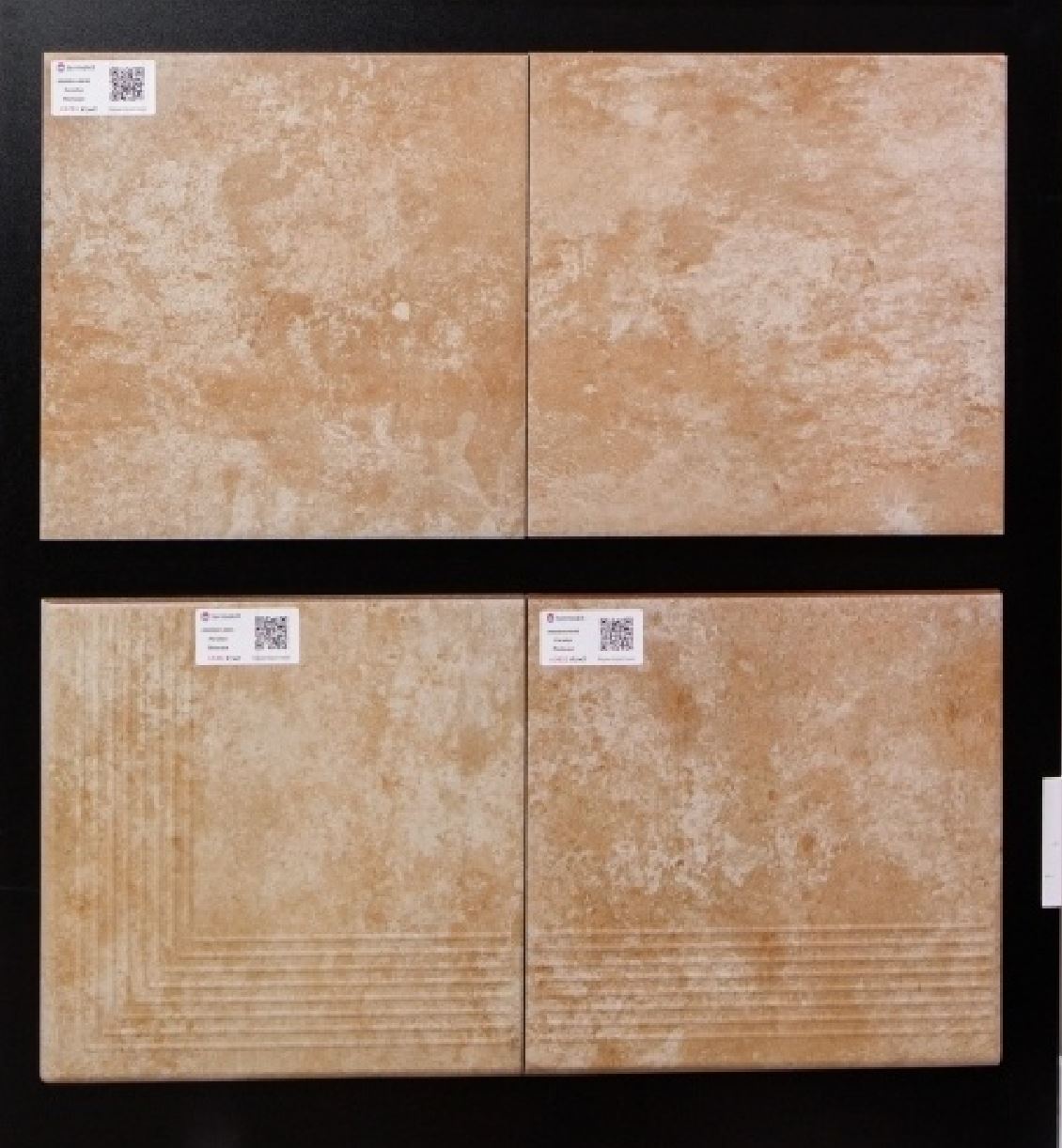 Клинкерная плитка Ilario Beige 300x300x11 – для улицы, террасы, крыльца, лестницы, морозостойкая