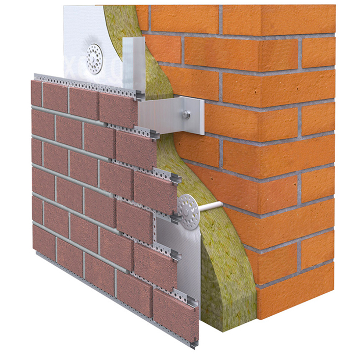 Клинкерная Плитка для Вентилируемых фасадов с расшивкой шва ABC Желтая №9026 240*71*14 мм