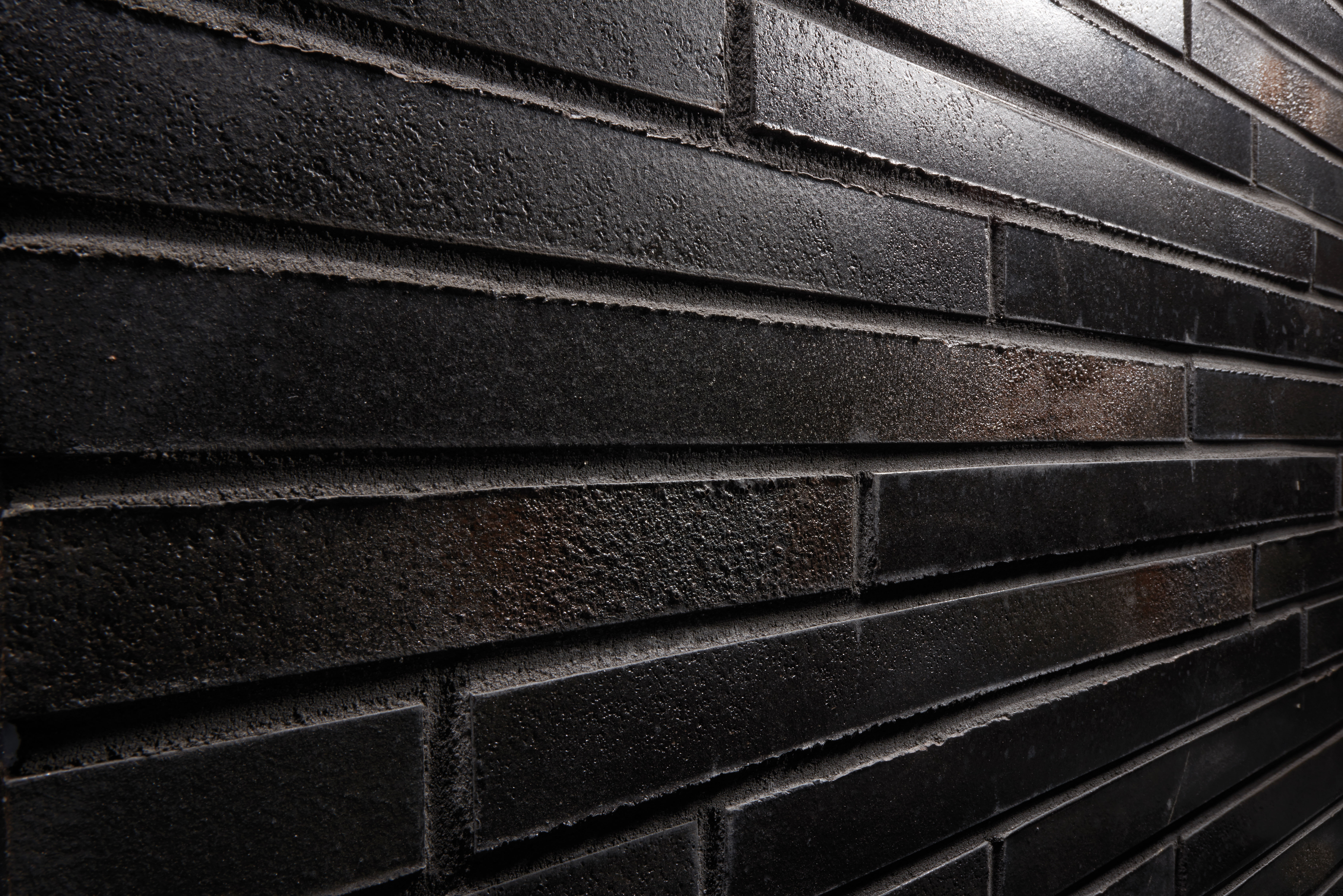 RIEGEL 50 456-schwarz-blau, 490*40*14мм Stroeher Клинкерная фасадная плитка под кирпич ригельная Langformat