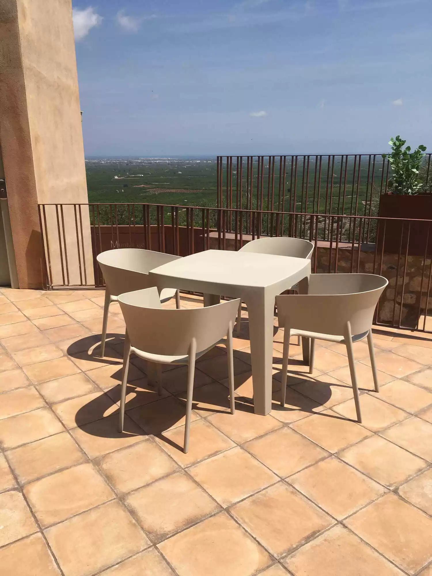 Alhamar SALMON Exagres 330*330*10 мм, напольная клинкерная плитка противоскользящая