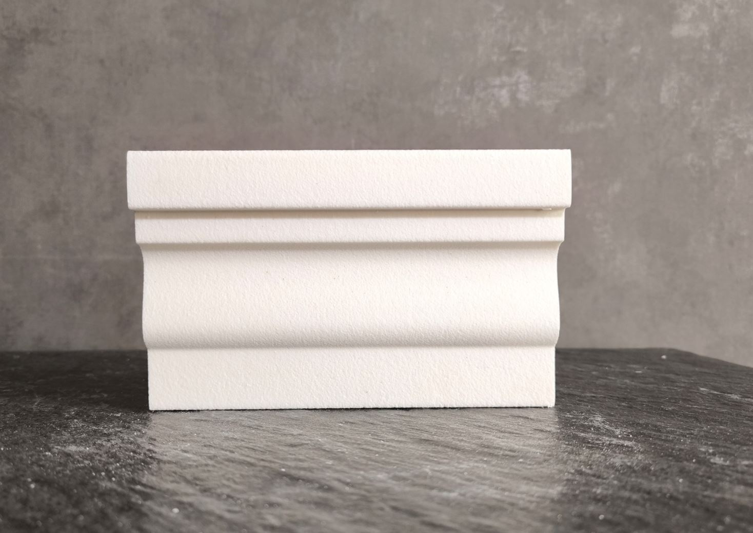 Молдинг для фасада - лепнина, декор из пенополистирола МВ-120/2 120*35*2000 мм