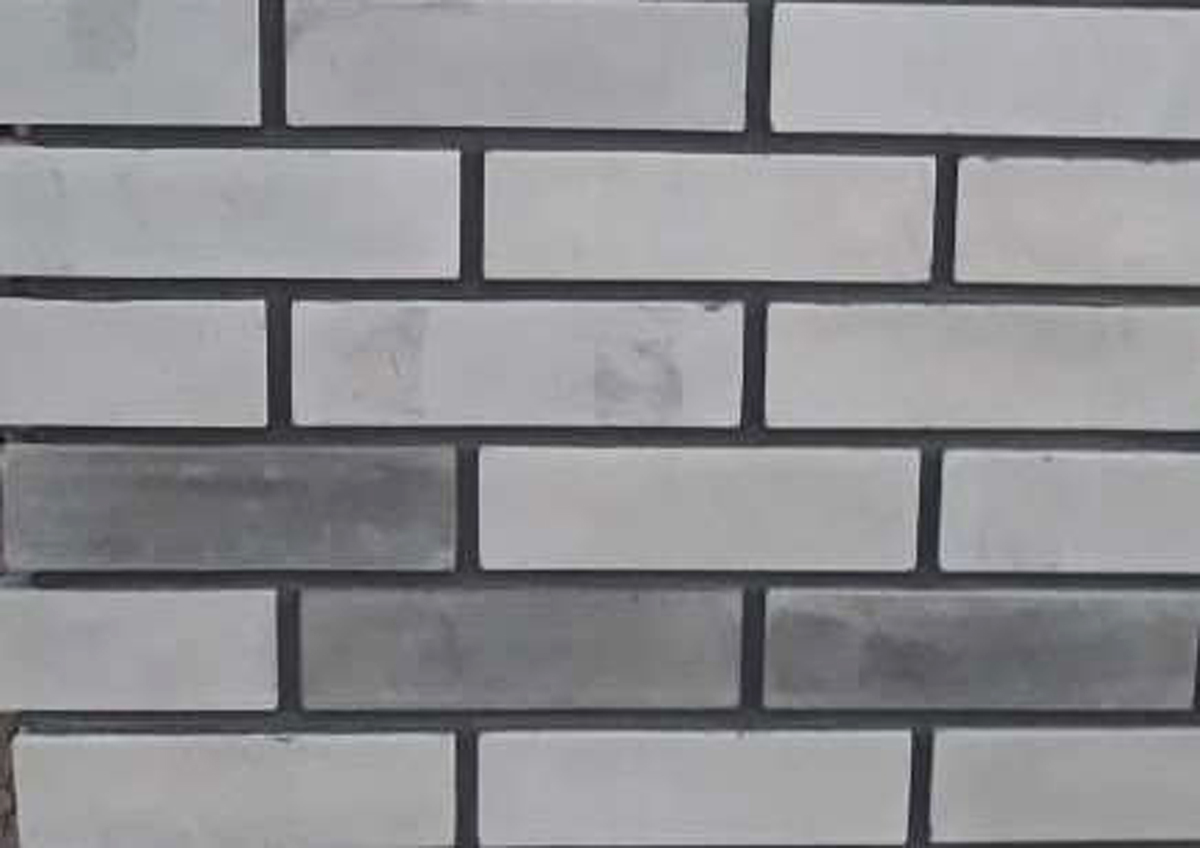 Амстердам-1 Плитка под кирпич для навесного вент фасада с расшивкой шва  240X71X20 мм искусственный камень