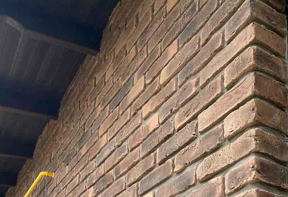 4 Скандинавский кирпич 250-260*60-70*15 мм, декоративный камень для фасада и интерьера Petra