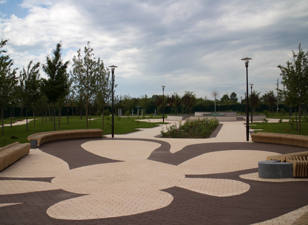 Тротуарная плитка / брусчатка Клинкерная ЛСР (RAUF Design) коричневый "Мюнхен" 200*100*50 мм