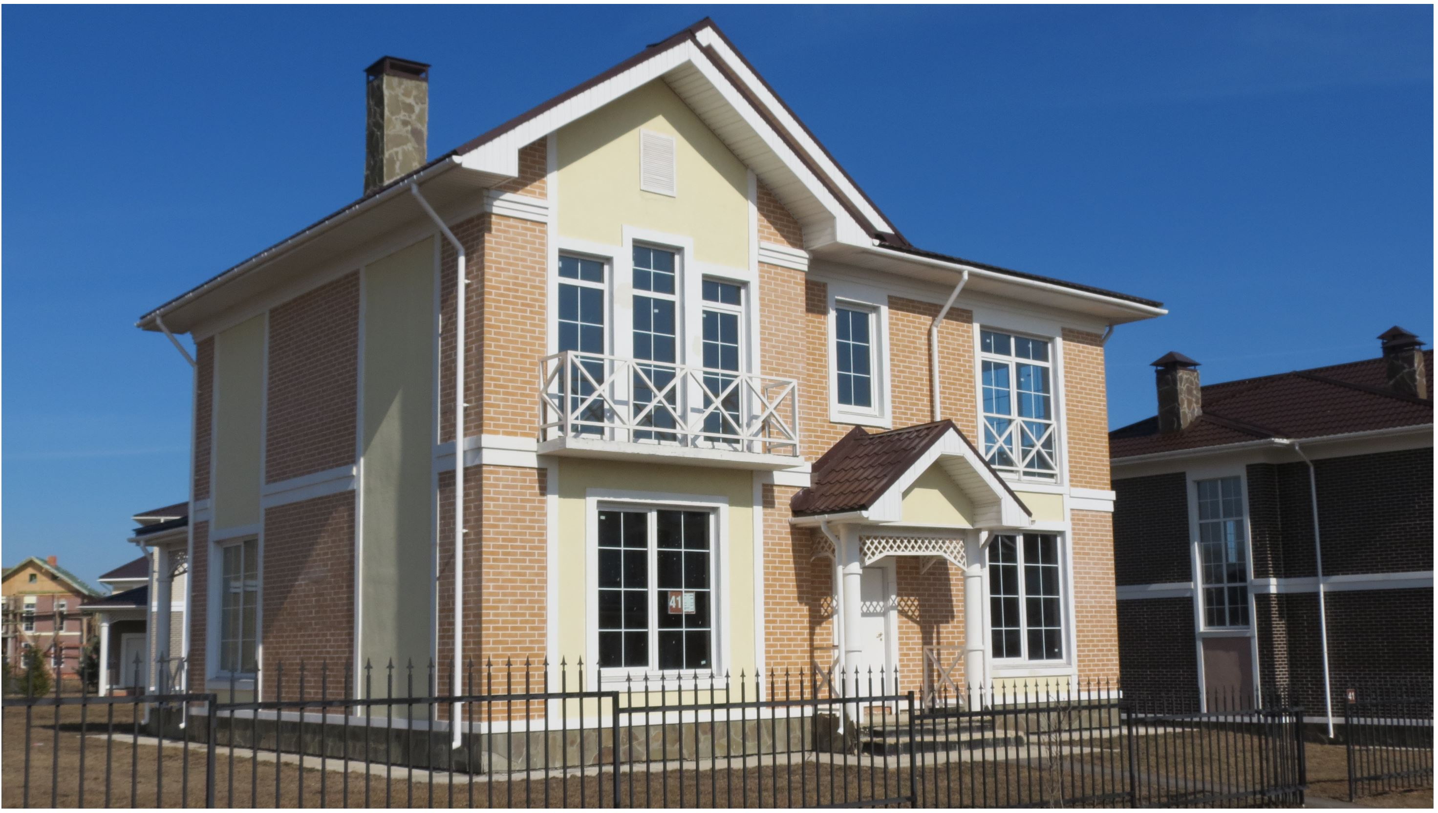 Фасадная Термопанель из пенополистирола ППС 60 мм с клинкерной плиткой Antik Sandstein 240*71*8 мм