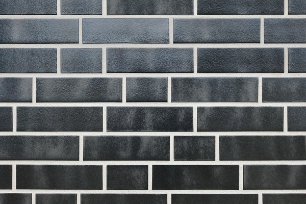 Silberschwarz glatt 240*71*10 мм, Клинкерная фасадная плитка облицовочная под кирпич Черный ABCklinker