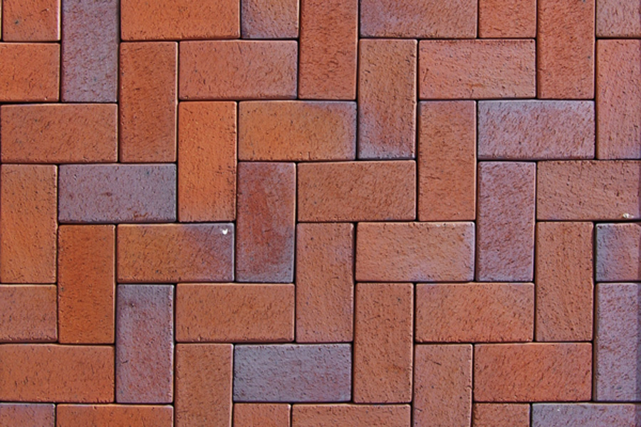 Тротуарная плитка / брусчатка Клинкерная ABC Eisenschmelz-bunt-geflammt (Еисенсчмелз-бунт-гефламмт) 200*100*52 мм