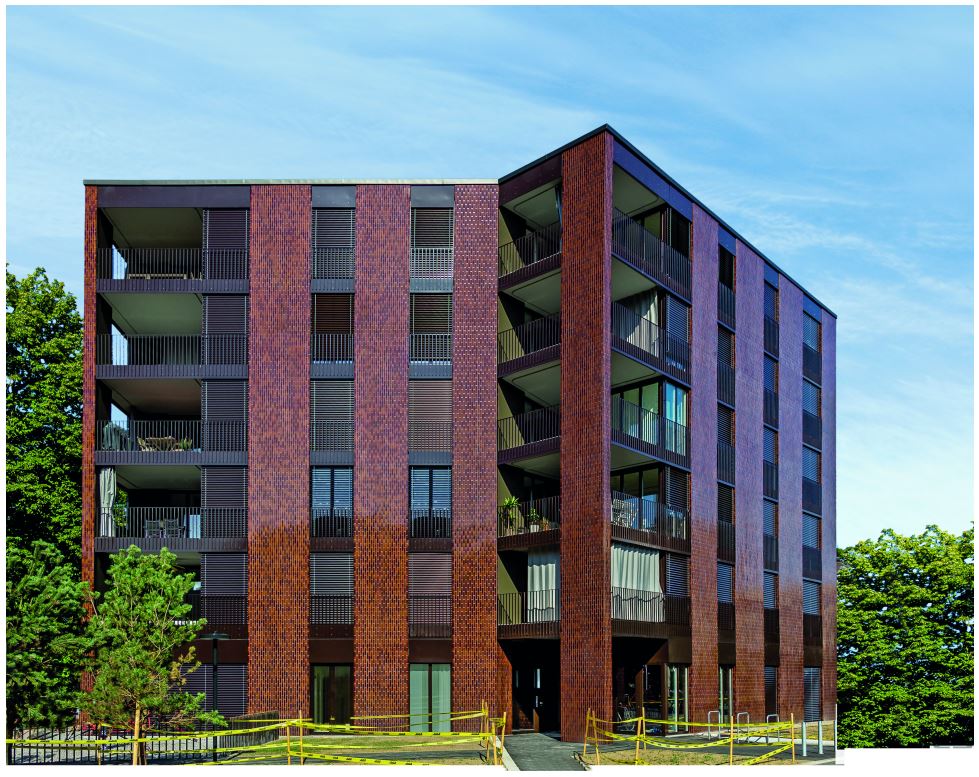 Клинкерная глазурованная фасадная плитка - уникальные цветовые решения