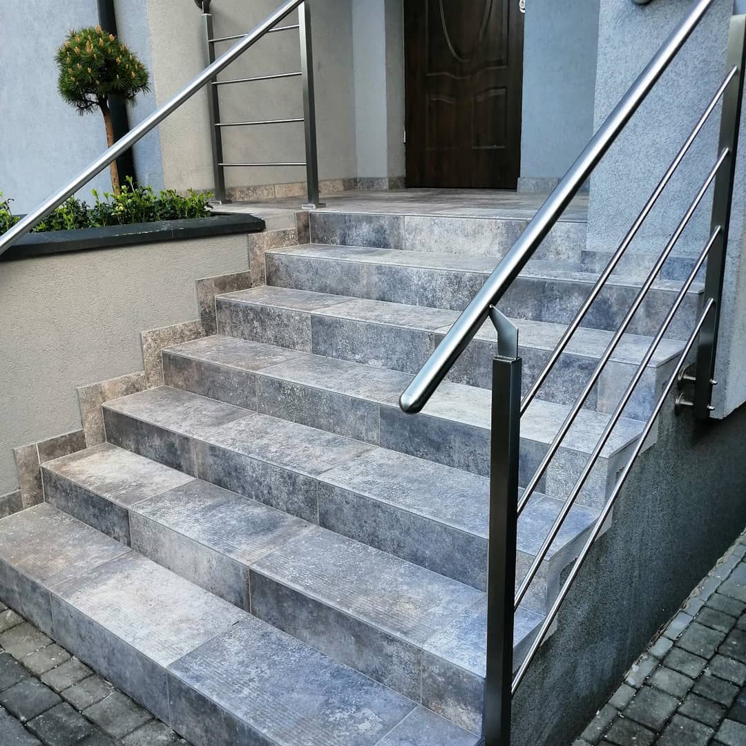 Клинкерная плитка Viano Grys 600*300*8,5 мм – для улицы, террасы, крыльца, лестницы, морозостойкая