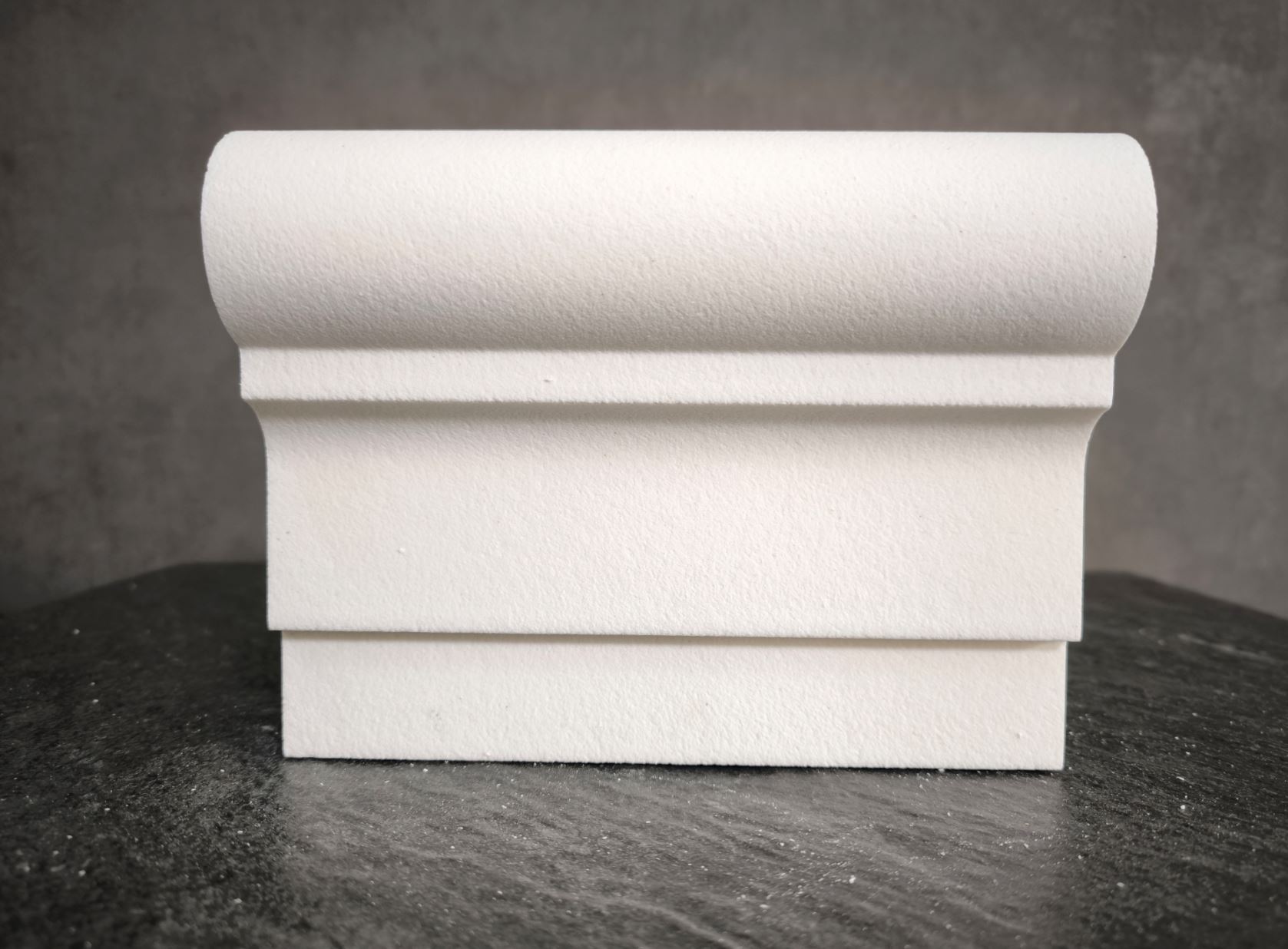 Молдинг для фасада - лепнина, декор из пенополистирола МВ-160/4 (МС-130) 160*60*2000 мм