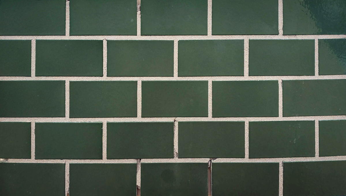 PRO-18-6 Глазурованная клинкерная фасадная плитка под кирпич ral 6020 122x69x10 мм