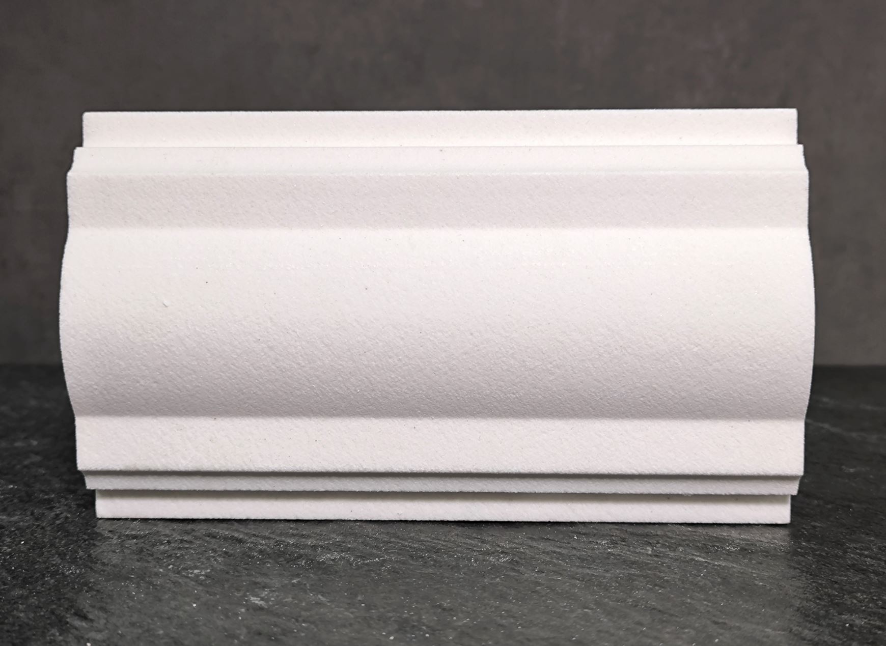 Молдинг для фасада - лепнина, декор из пенополистирола МВ-115/1 (МС-114) 115*40*2000 мм