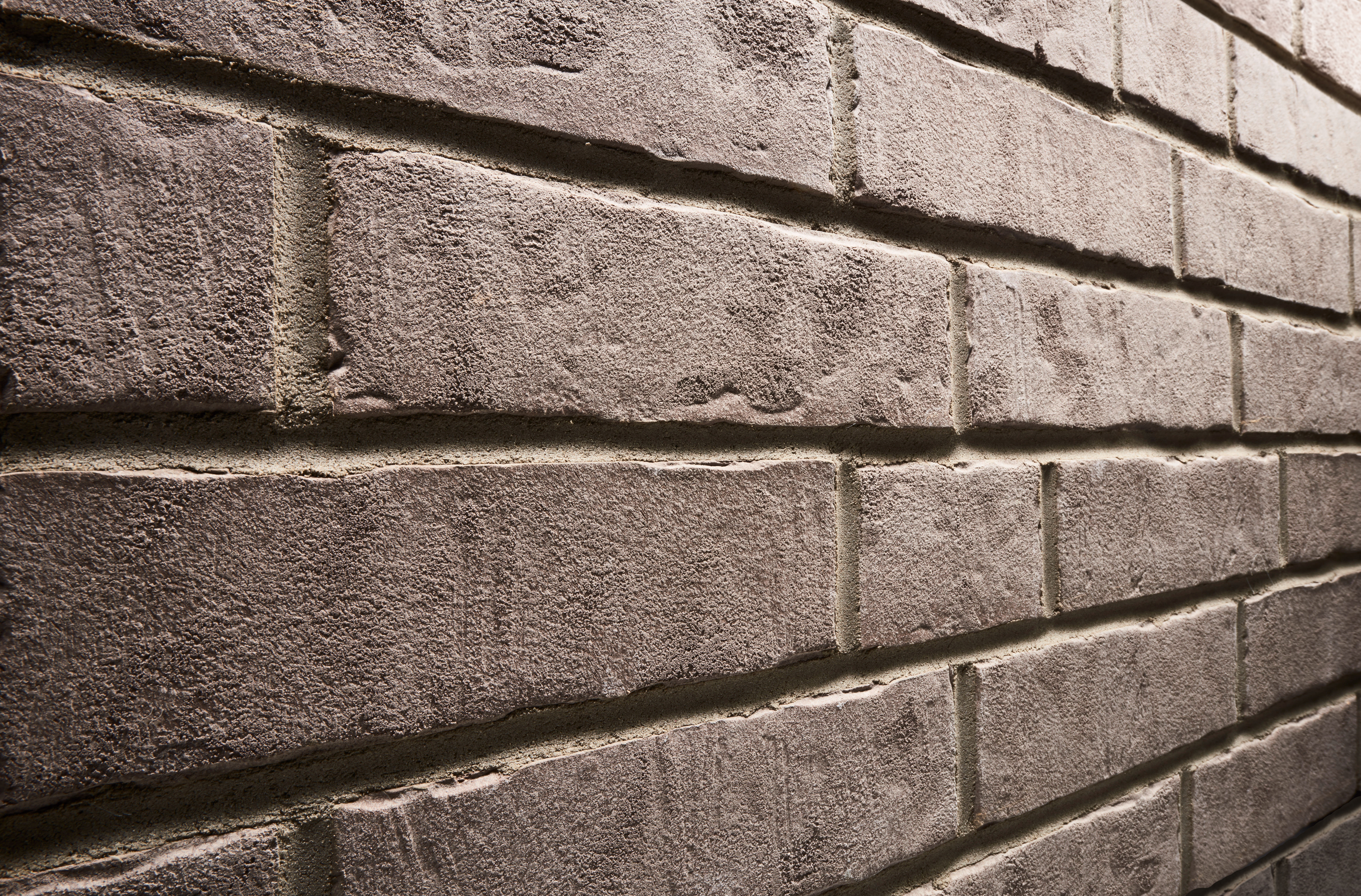 Клинкерная фасадная плитка облицовочная под кирпич Stroeher (Штроер) Zeitlos 237 austerrauch рельефная, 400*35*14 мм