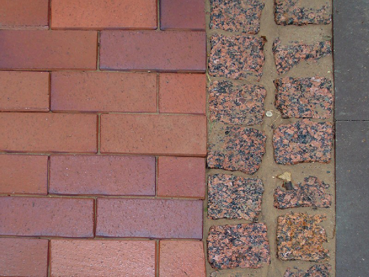 Тротуарная плитка / брусчатка Клинкерная ABC Altfarben-bunt-geflammt (Алтфарбен-бунт-гефламмт), 200*100*52 мм