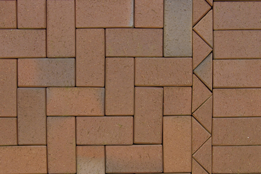 Тротуарная плитка / брусчатка Клинкерная ABC Kiel-Heidebunt (Киел-Хеидебунт) , 200*100*52 мм