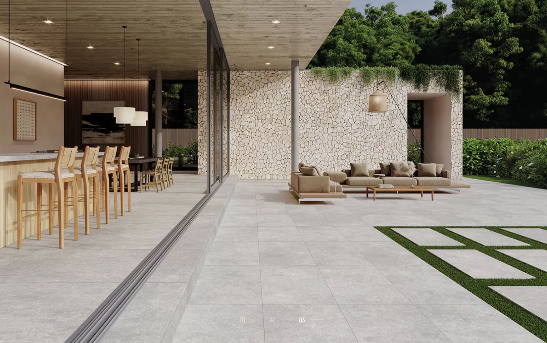 Ardenas CROMO Exagres 330*330*10 мм, напольная клинкерная плитка противоскользящая