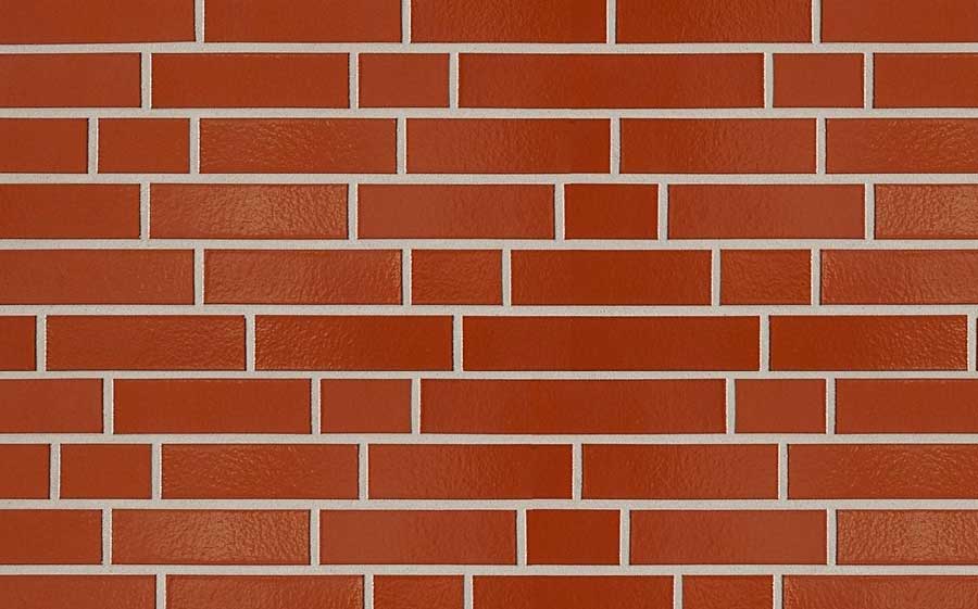 Фасадная Термопанель из Пенополиуретана ППУ 40 мм с Клинкерной Глазурованной плиткой Braun 370, 240*71*10 мм