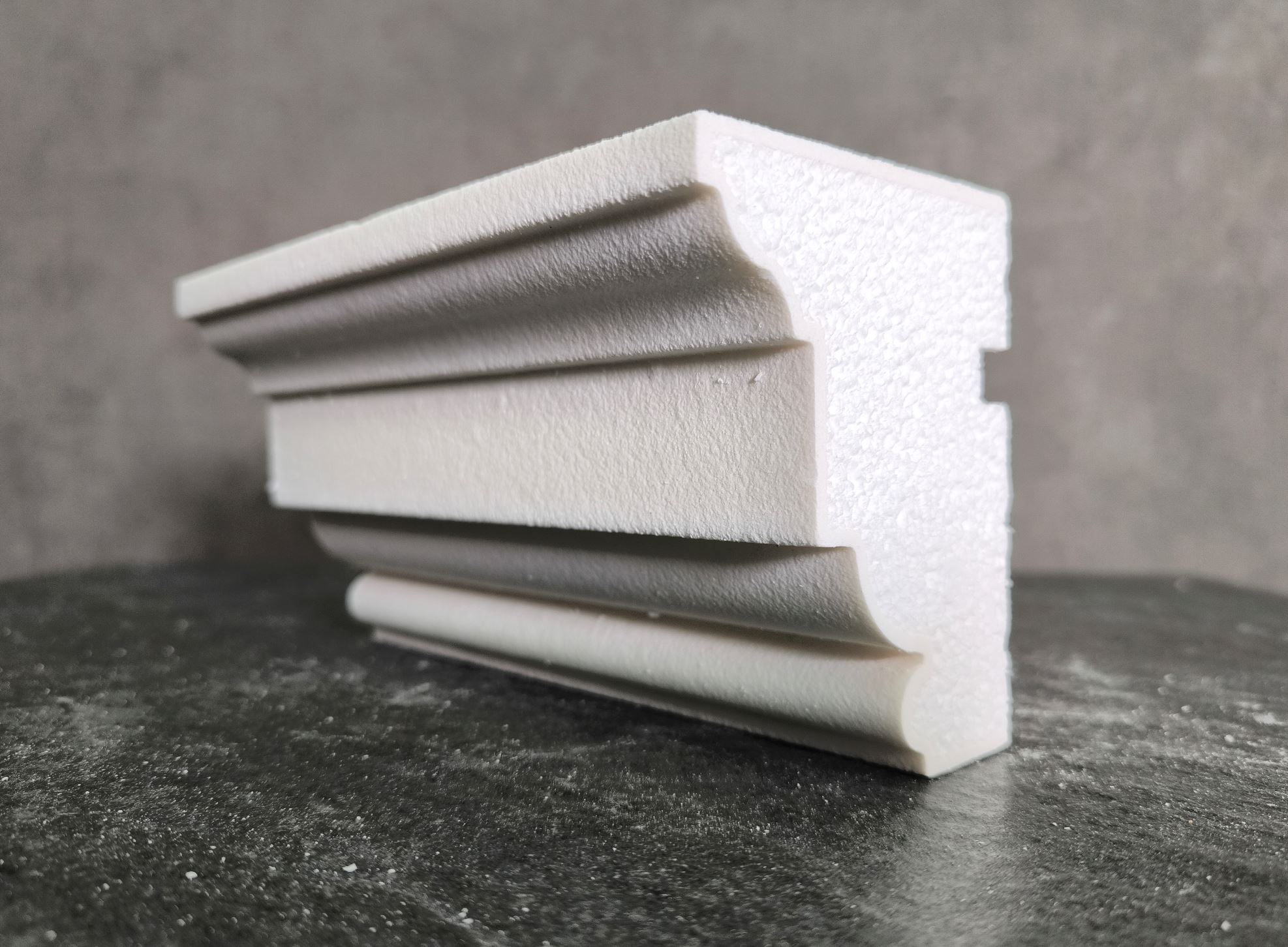 ПОДОКОННИК для Фасада и Интерьера - лепнина, декор из пенополистирола ПВ-105/1 105*85*2000 мм