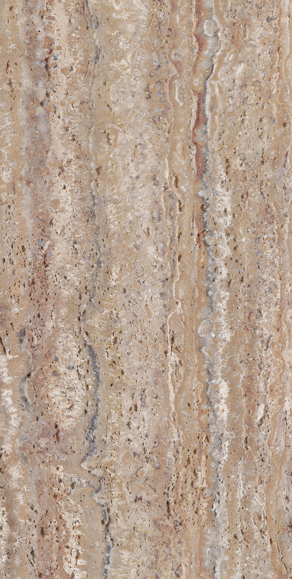 Greece Travertine Kamu Red (под травертина, красно-песчаный)— гибкий камень 1200×600 мм