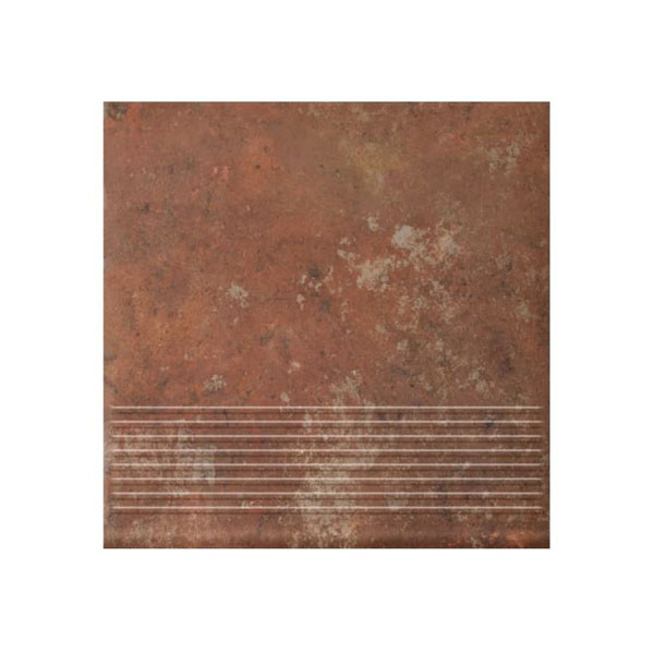 Клинкерные ступени плоские с насечками